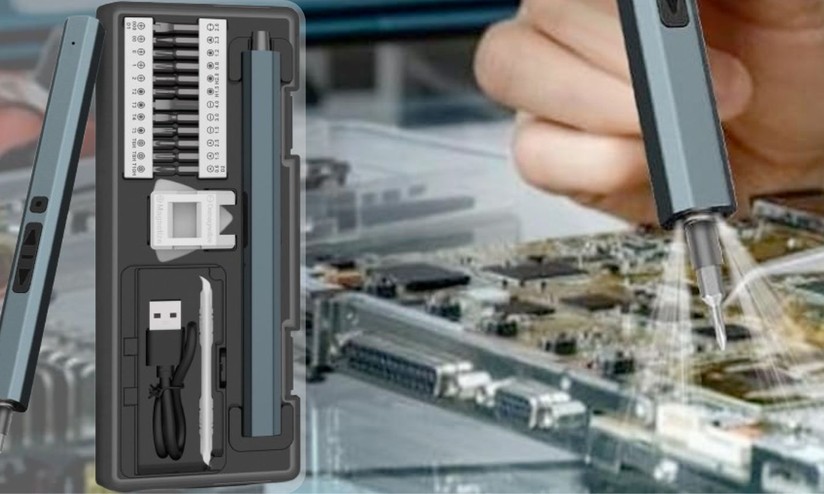 Mini Cacciavite Elettrico 51 In 1 - Precisione, 400mAh, Per Telefoni, PC, Giocattoli