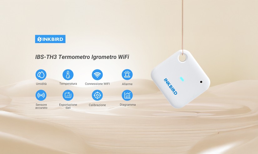 Termometro Igrometro WiFi Con Display E-ink - Sensore Temperatura E Umidità, App, Allarmi, Per Casa, Ufficio, Serra - Foto 7