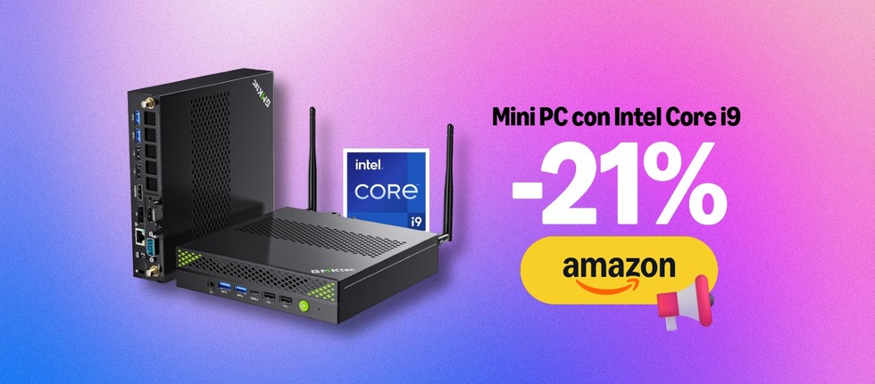Questo mini PC con Intel Core i9 è un mostro di potenza ed è scontato ...