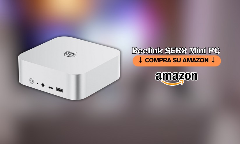 Beelink SER8: Ryzen 7 e 32GB RAM. Mini nel formato, non nelle