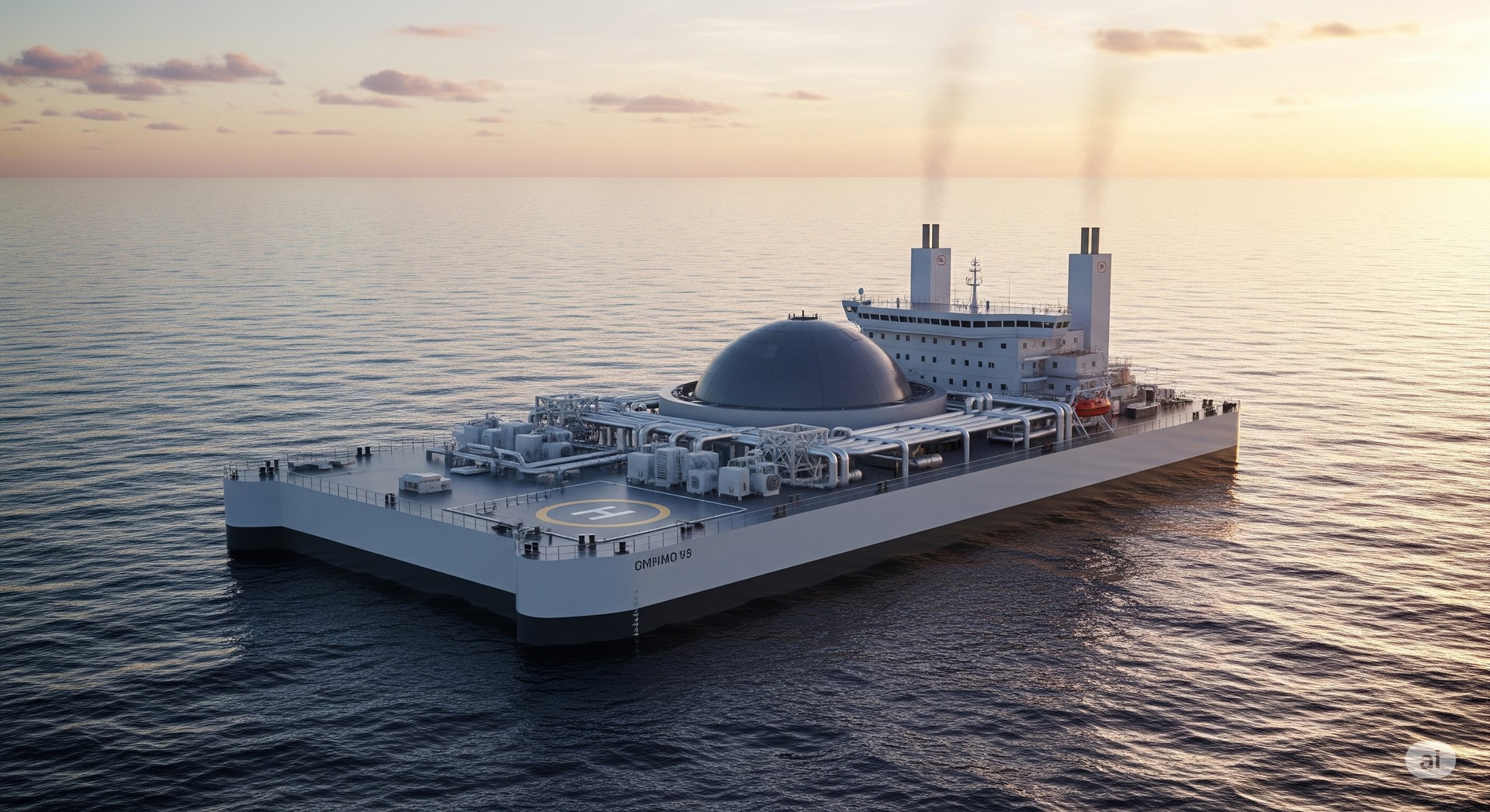 Energia pulita dal mare? Oslo punta sui reattori nucleari galleggianti