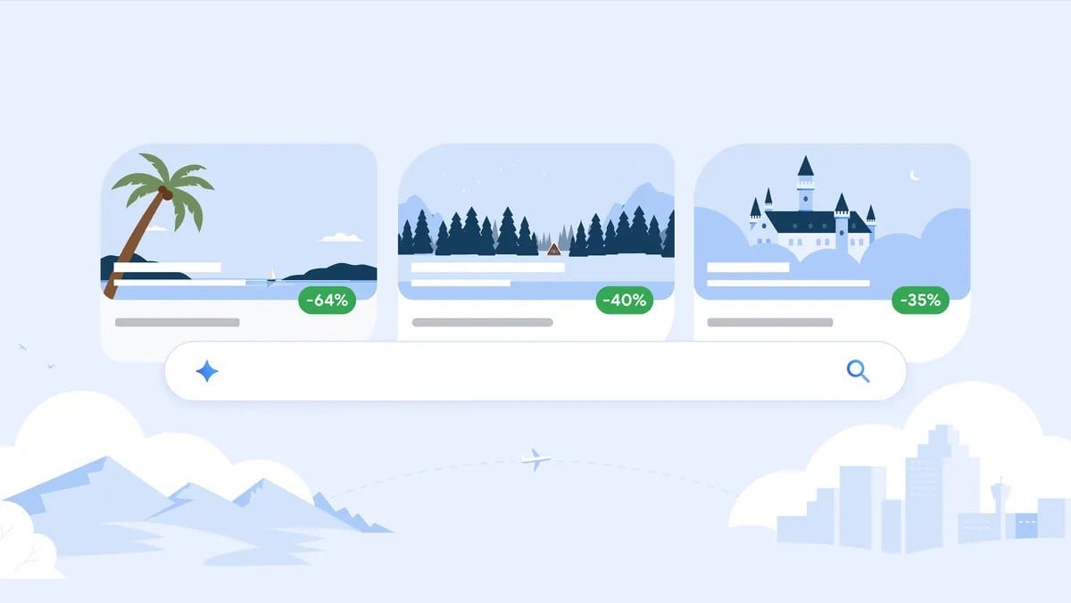 Google lancia Flight Deals, il nuovo strumento AI per cercare voli economici