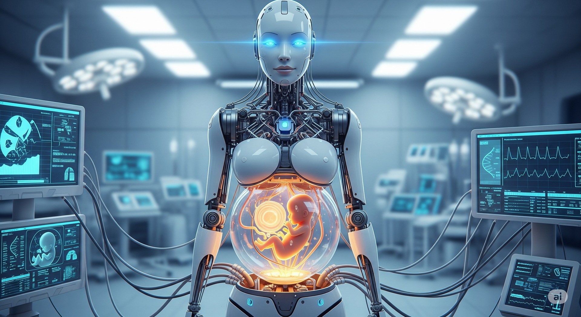 In Cina nasce il robot che può portare in grembo un bambino