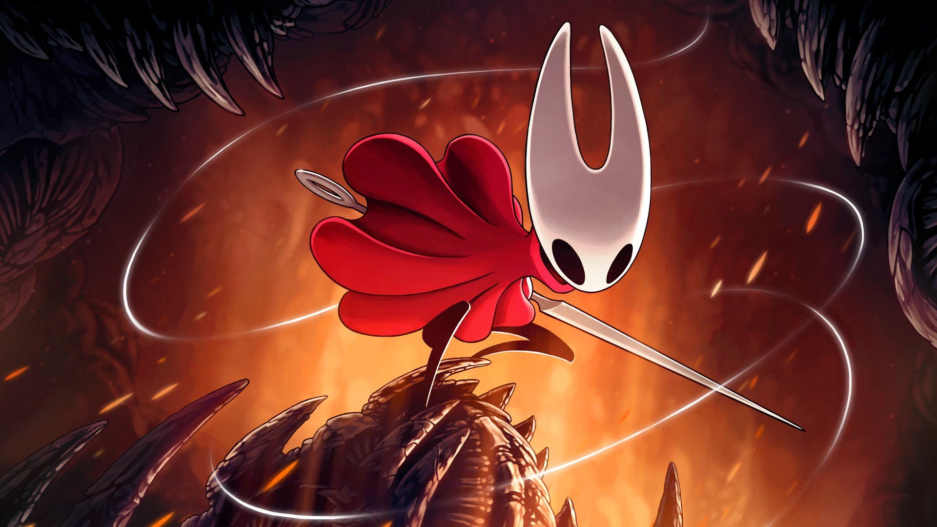 Hollow Knight Silksong scena di gioco al lancio