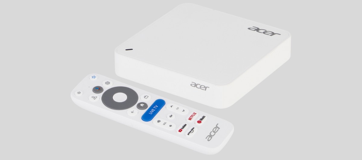 Acer ha appena lanciato un Google TV box con un sacco di porte
