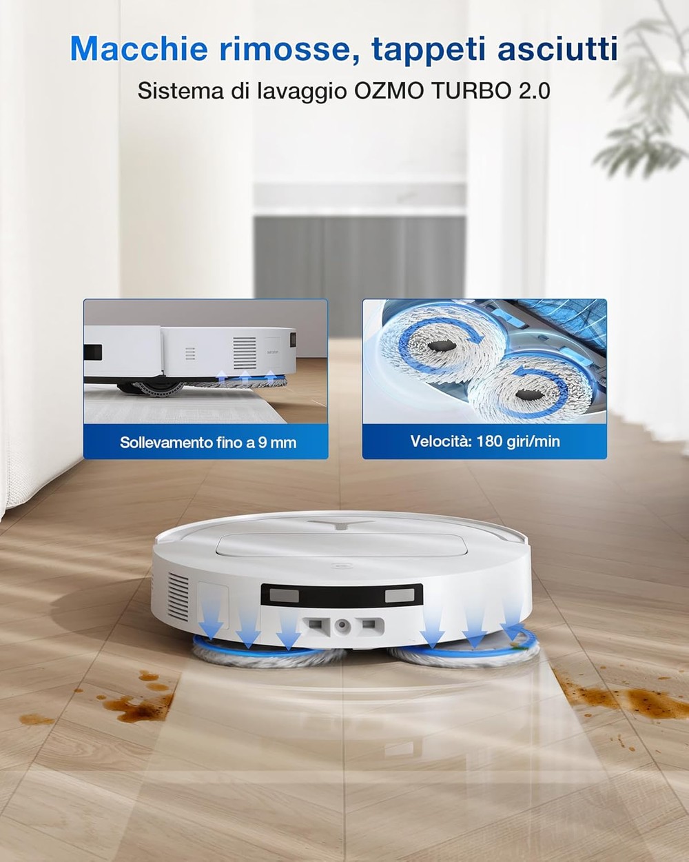 Kit 26 Ricambi Robot Aspirapolvere Ecovacs Deebot T50 Pro/T50 Omni - Foto 9