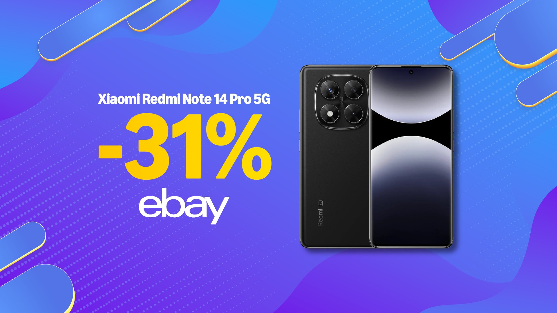 Xiaomi Redmi Note 14 Pro 5G da 512GB: a meno di 290 è da prendere