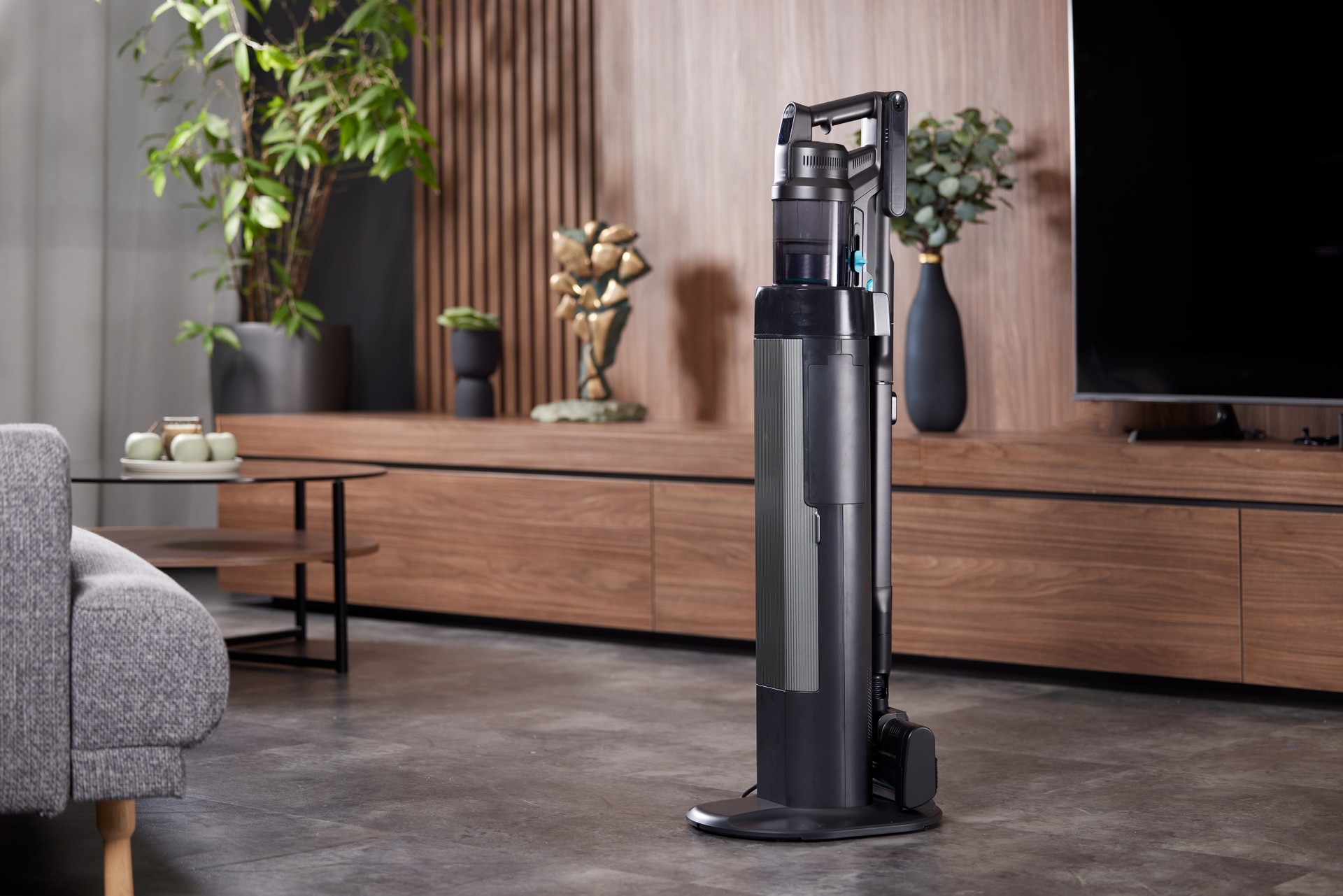 Sconosciuto PH26 Anello Supporto Nero per Hisense Infinity H11 in Alluminio Cromato, Rotazione di 360°, Design Elegante con Adesivo 3M