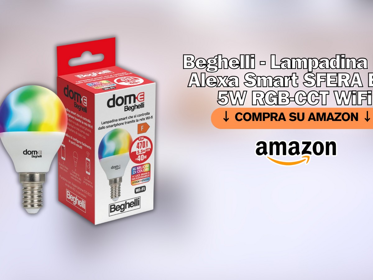 Beghelli - Dom-e Interrupteur Volets WiFi, Contrôle Depuis