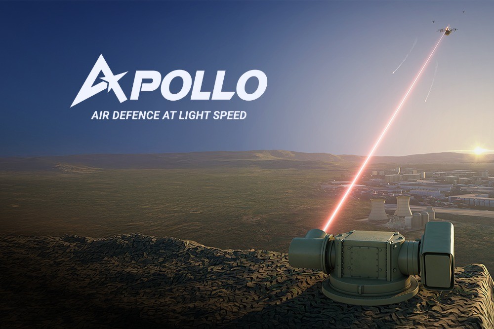 Arma laser Apollo: 150 kW per fermare sciami di droni a costi minimi
