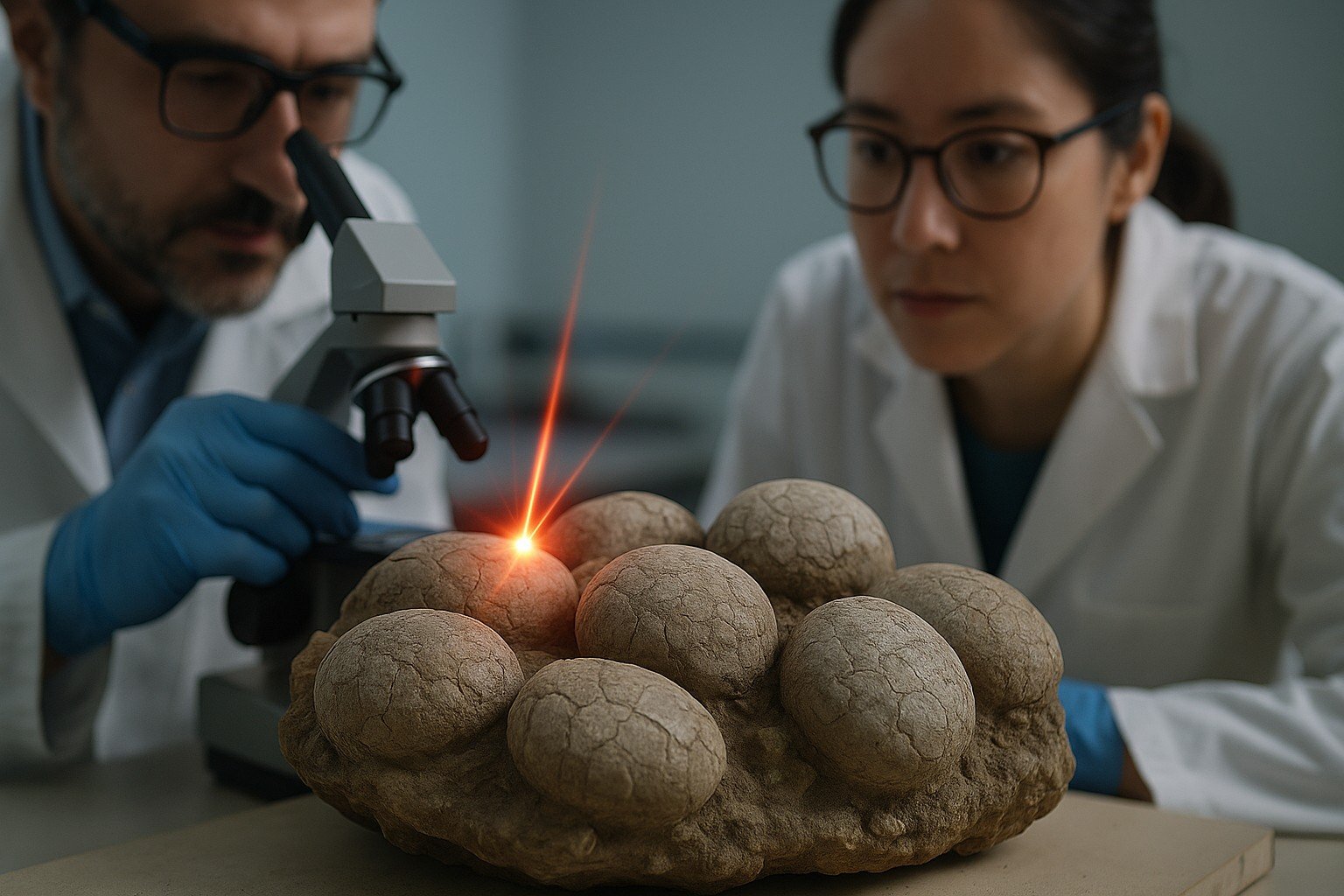 Laser atomico svela letà precisa delle uova di dinosauro in Cina