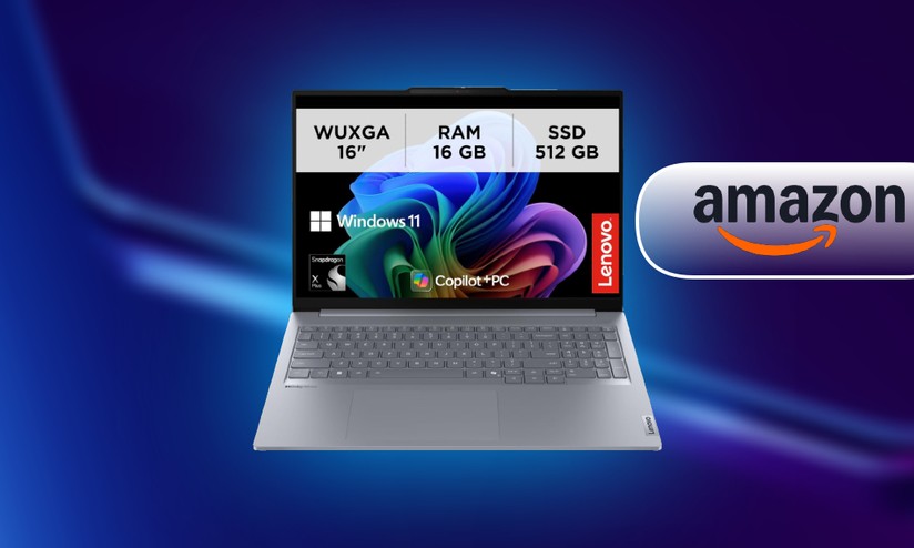 Lenovo ThinkBook 16 G7: il Copilot+ PC ad uno dei prezzi più bassi
