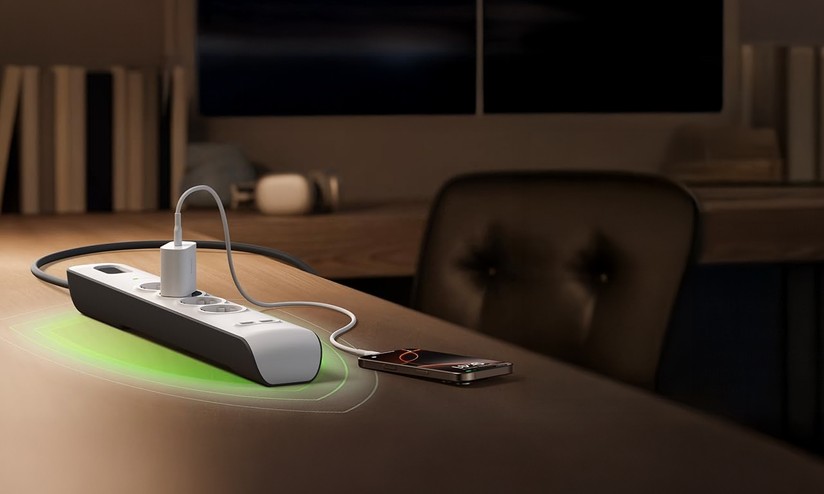 Tower Multi Power Strip verticale EU Plug prese a 12 vie con protezione contro le sovratensioni USB protezione del circuo cavo di prolunga da 2m  13