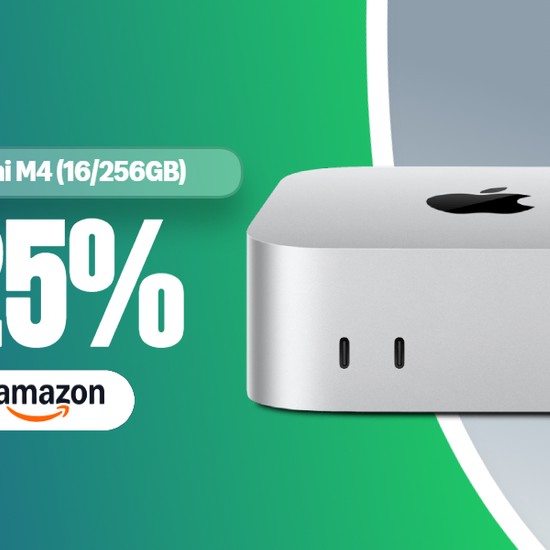 Mac mini M4 / 16GB / 256GB 保証 ~26.05.19 Il Mac Mini M4 16/256GB torna al prezzo più basso di sempre (-25