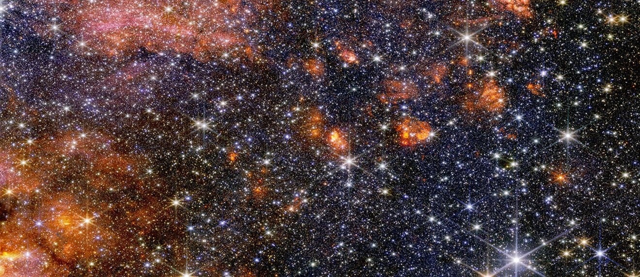 Webb svela il cuore nascosto di Sagittarius B2, la fabbrica di stelle