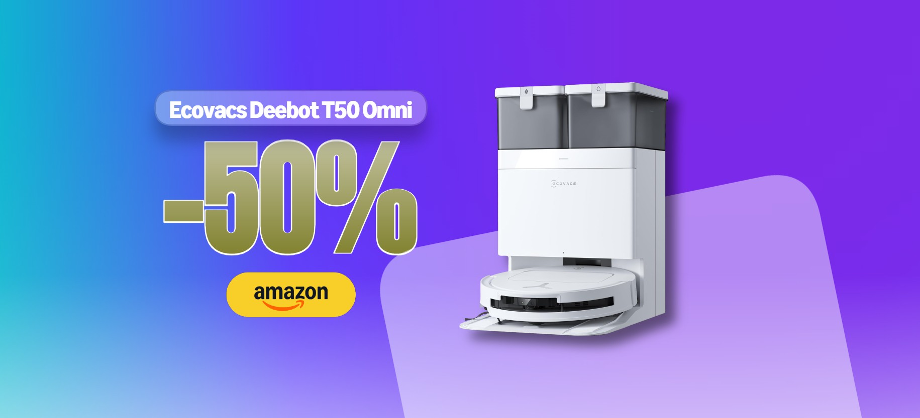 Kit 26 Ricambi Robot Aspirapolvere Ecovacs Deebot T50 Pro/T50 Omni - Foto 5