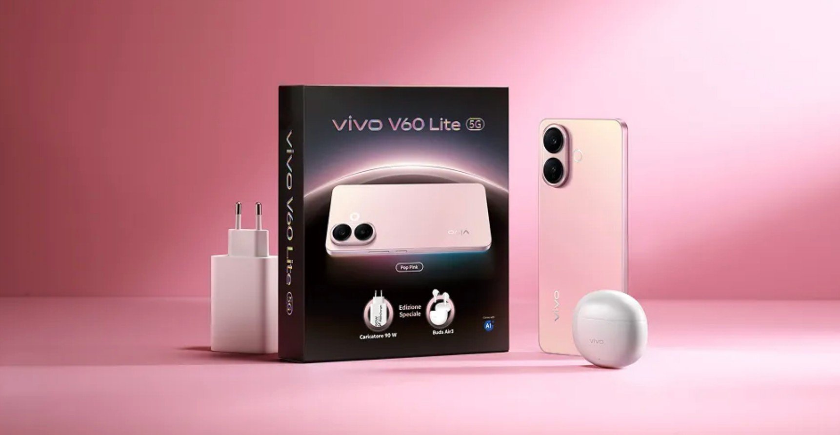 Vivo V60 Lite 5G in arrivo in Italia: mega autonomia, scocca sottile | Prezzi