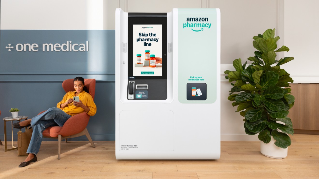 Amazon introduce i distributori automatici di farmaci da prescrizione