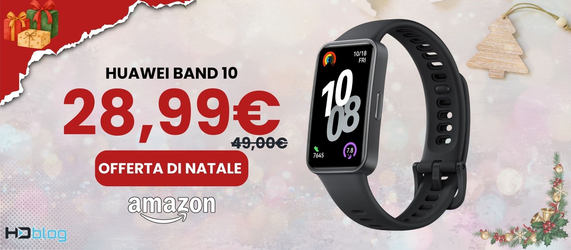 Huawei Band 10 – Smartwatch Fitness Con AI, Monitoraggio Sonno E HRV, Fino A 14 Giorni Di Autonomia