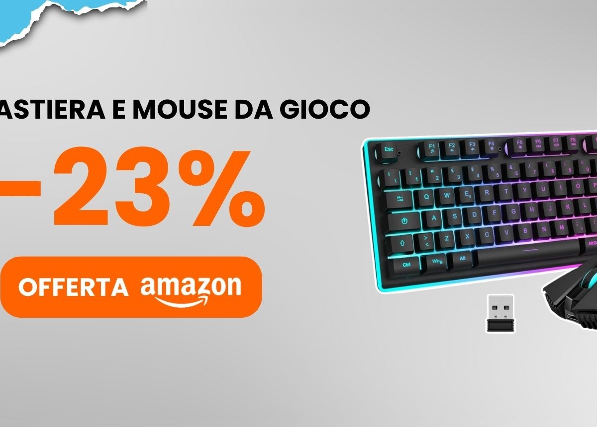 MISUVRSE Tastiera E Mouse Da Gioco Combo Ultra-compatto 61 Tasti - Foto 3