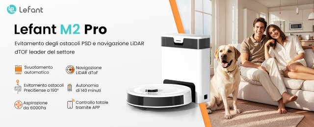 Sacchetti per aspirapolvere compatibili con robot Lefant M2 Pro M2S Pro