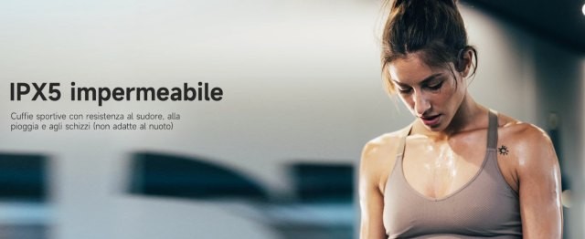 Cuffie A Conduzione Ossea LOBKIN X10 – Bluetooth 5.3, Impermeabili IPX5, 8 Ore Di Autonomia, Open Ear Per Sport E Corsa
