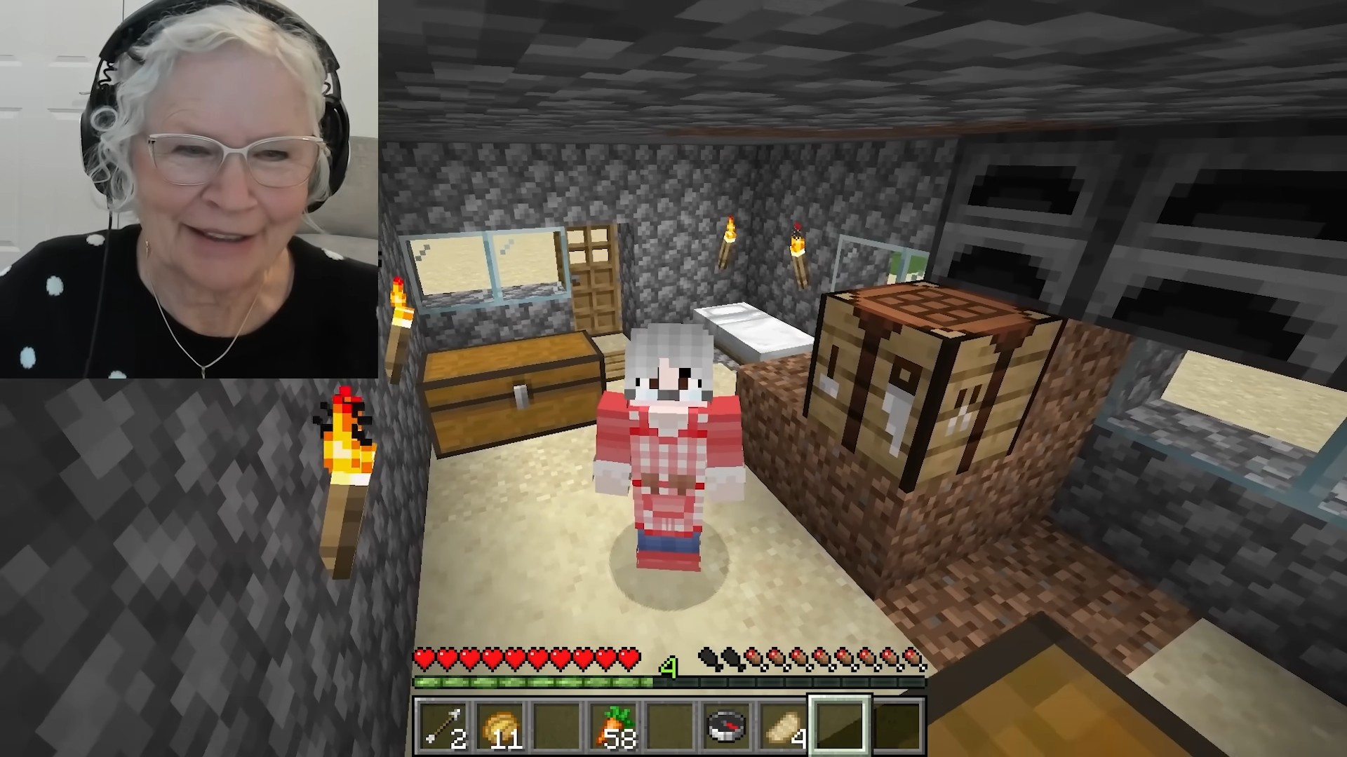 Nonna gioca a Minecraft su YouTube per finanziare le cure oncologiche ...