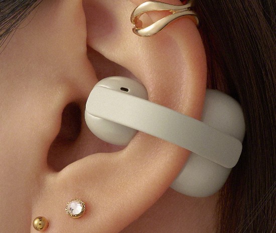 Sony LinkBuds Clip Auricolari Open-Ear Design A Clip | 3 Modalità Ascolto, IPX4, Chiamate AI E Batteria 37 Ore Per IOS/Android - 6