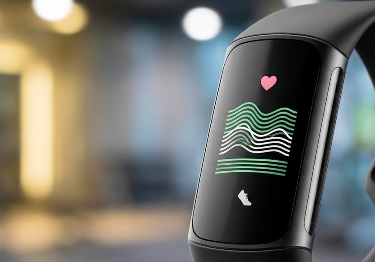 Cinturino in pelle per Fitbit Charge 6 e 5, cinturino per Fitbit