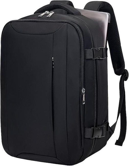 Zaino porta pranzo da 17,3 pollici per uoo e donna, con scoparto porta pranzo, ipereabile, zaino da lavoro con porta di ricarica USB, zaino per la scuola, viaggi, vacanze estive, grande capacità