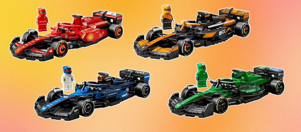 Set LEGO Speed Champions di F1 in sconto: 4 modellini da non perdere