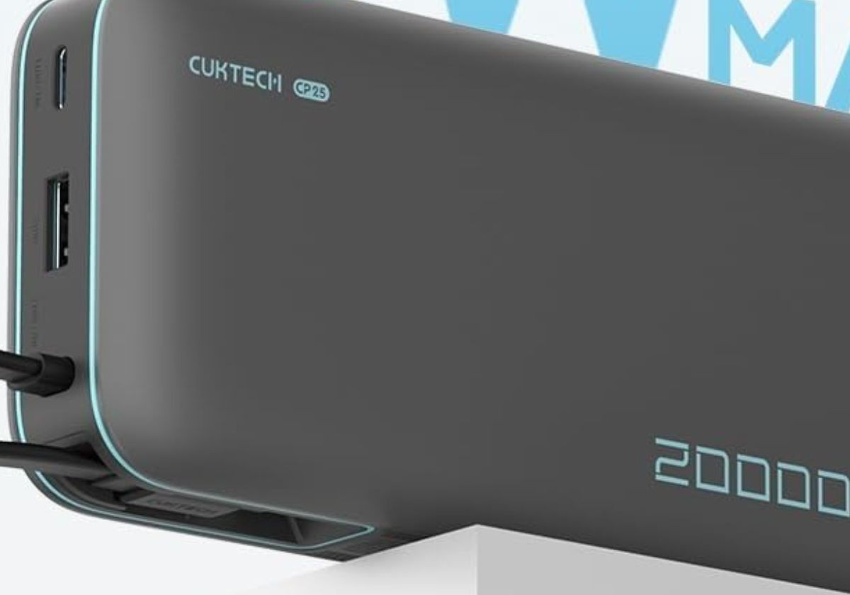 Power Bank 60000mAh Con 4 Cavi Integrati, Ricarica Rapida PD 45W, Display LED, Torcia, Per Smartphone, Tablet E Laptop