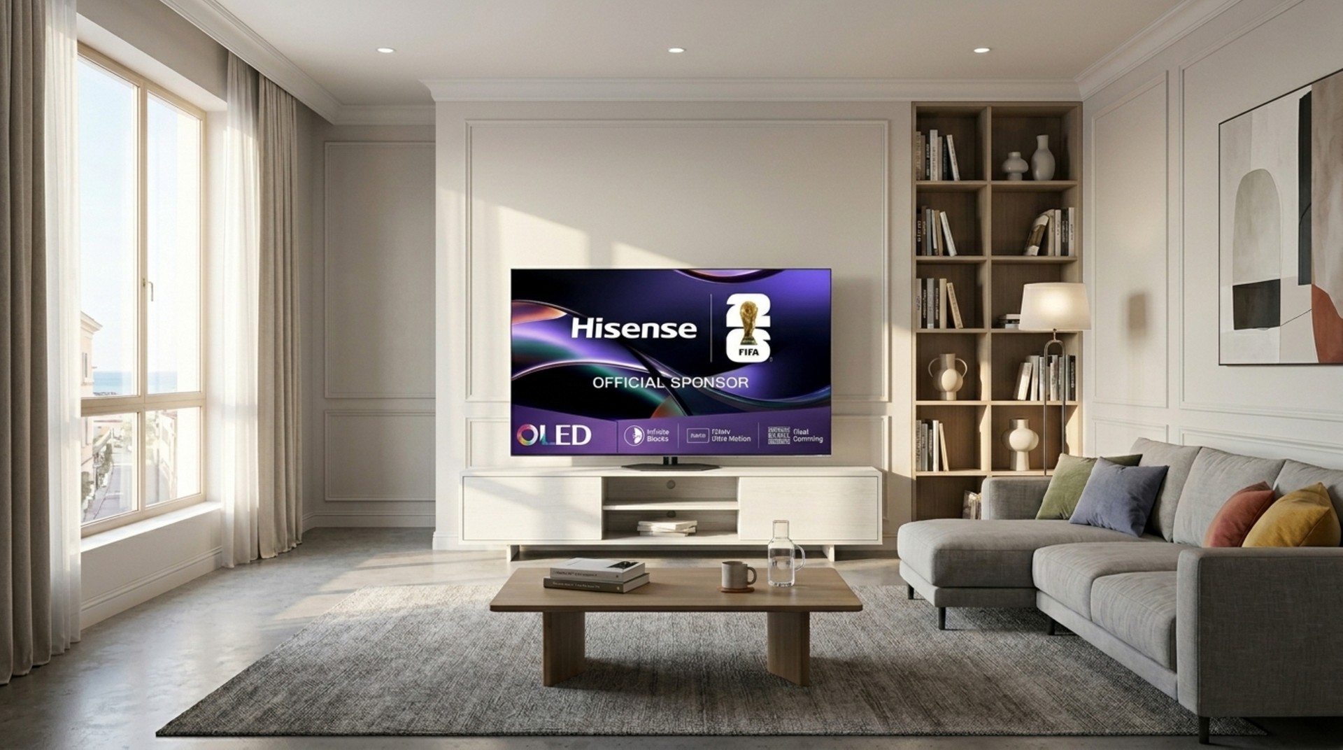 Oggi puoi acquistare un Hisense OLED 55'' 120Hz a meno di 600€ su Amazon