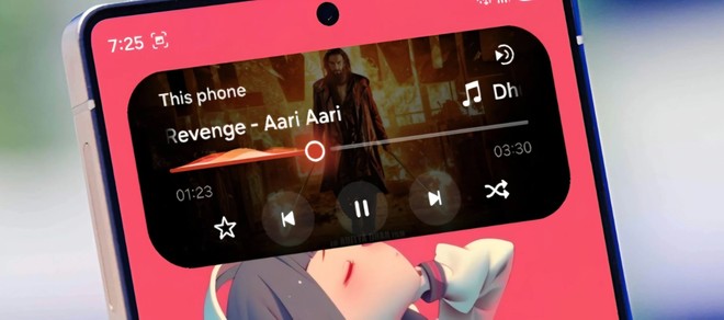 Samsung One UI 9, il player multimediale cambia musica: più colori e movimento