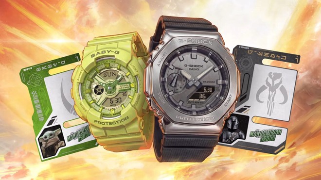 G-Shock e Star Wars: arrivano gli orologi ispirati al Mandaloriano