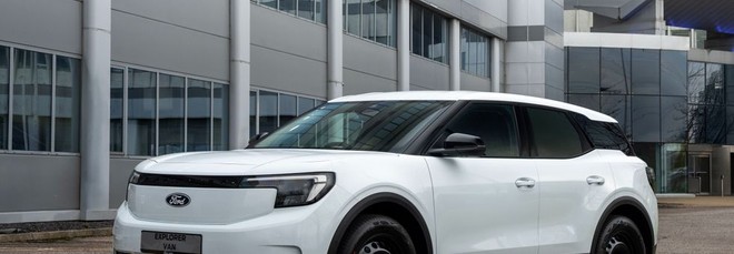 Ford Explorer Van: il SUV elettrico diventa furgone. Ma non tutti possono comprarlo