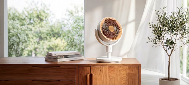 Stile, portabilità e polivalenza sono i punti di forza del nuovo ventilatore Switchbot