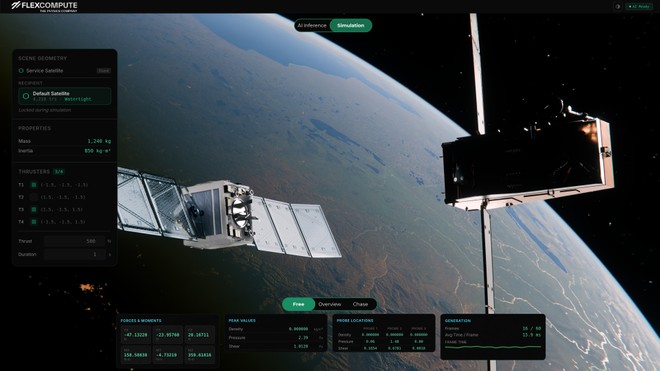 Simulazioni spaziali 100 volte più veloci con la nuova Physics AI