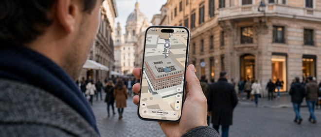 Anteprima: Apple Mappe, lesperienza dettagliata di Mappe disponibile anche a Roma e Napoli