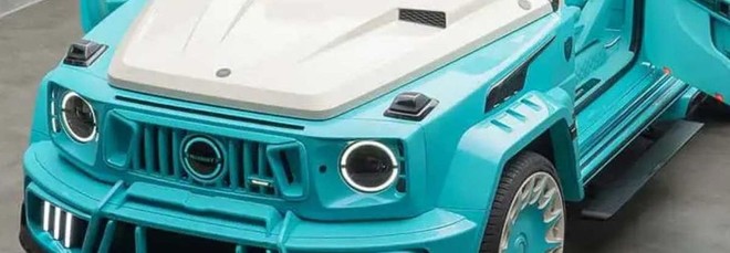 La Classe G si veste di azzurro: Mansory crea la versione più disturbante di sempre