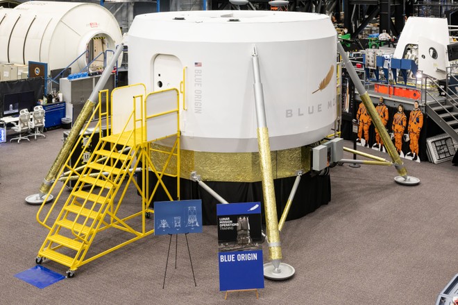 NASA e Blue Origin verso la Luna: iniziano i test sulla Mark 2
