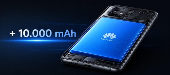 Huawei sta lavorando a uno smartphone con batteria mostruosa: oltre 10.000 mAh