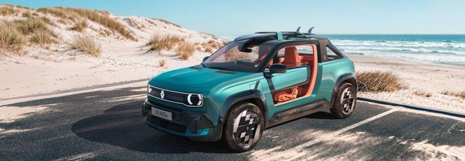 Renault 4 JP4x4, la concept car che esalta il mito della "spiaggina"