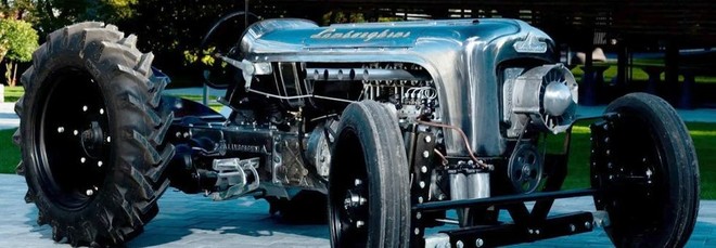 Restomod Lamborghini, anche il trattore diventa un&rsquo;opera d&rsquo;arte milionaria