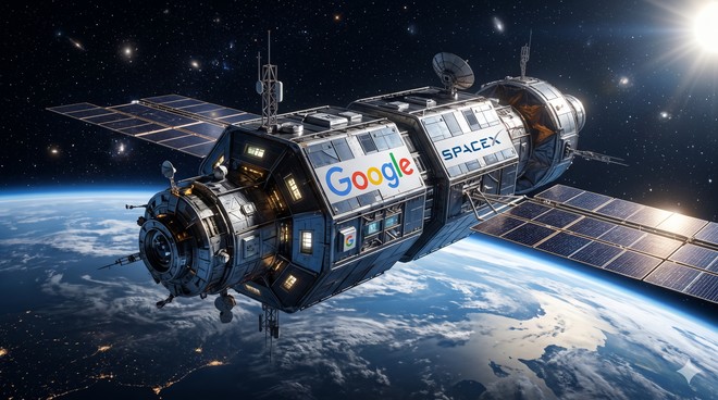 Google e SpaceX insieme per i data center nello spazio