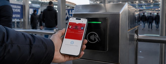 Finale di Coppa Italia, debutta il biglietto NFC: si entra solo con lo smartphone