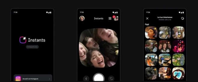 Anteprima: Instagram Instants: come funzionano le foto effimere in stile Snapchat e BeReal