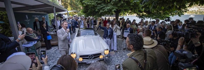 Villa d&rsquo;Este 2026, trionfa Mercedes: la 300 SL conquista la Coppa d&rsquo;Oro