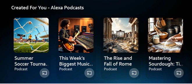 Alexa+ ora è in grado di creare podcast su qualsiasi argomento