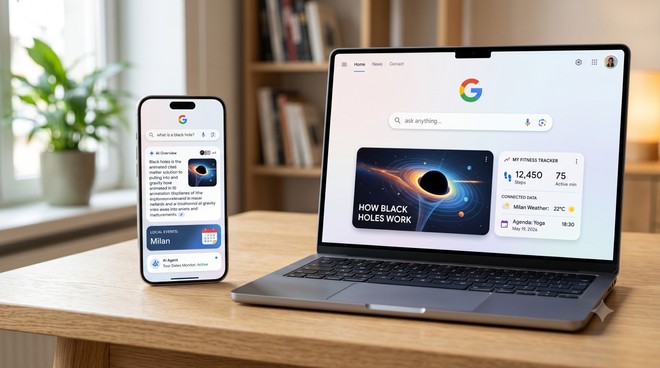 Google Search cambia per sempre: arrivano le super app e i widget